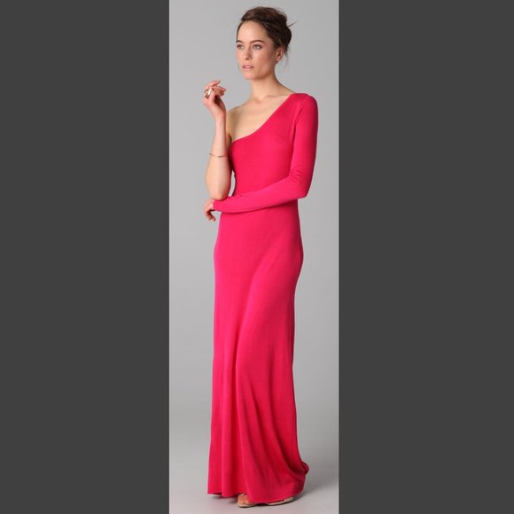 BCBGMaxAzria Dresses & Skirts - Anadia One Shoulder Gown
